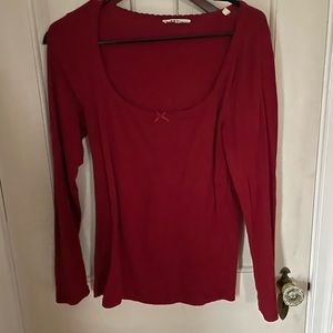 EUC Shop Doen Romy Tee In color Currant size XL